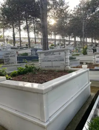 Çift kişilik mermer mezar modeli 2